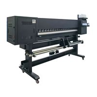 Impresora de Inyección de Tinta para Pancartas Flexibles, Industrial, Automática, para Interiores y Exteriores, con Cabezal de Impresión Konica 512i, Tinta Solvente Nueva, Pantalla Táctil, 3.2M, 1 Año de Garantía