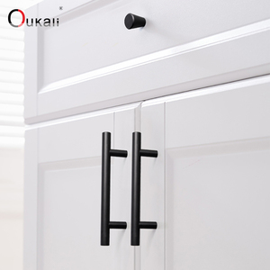 Oukali现代中式家具门抽屉旋钮铝合金中式厨柜手柄卧室衣柜 - Product Image 6