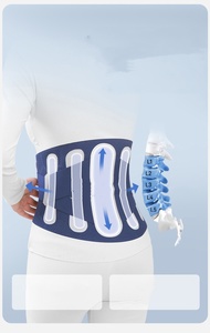 Soporte para aliviar el dolor de espalda baja-Tela de punto transpirable 3D y tecnología de prensa de calor-Cinturón de soporte lumbar ajustable para trabajo/deporte - Product Image 4