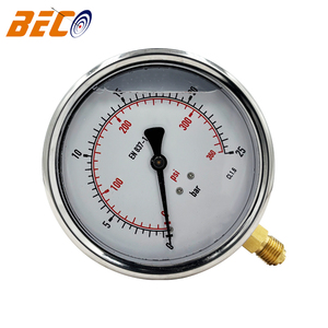 25Bar/360Psi Glycerin Liquid Filled Pressure <strong>Gauge</strong> for Air Pump <strong>Test</strong> Water Pressure Purifier - Product Image 2