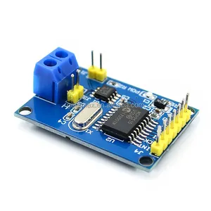 MCP2515 modul Bus CAN pad1050 modul penerima SPI 51 pengontrol MCU DC 5V SPI pengendali antarmuka mikrokontroler