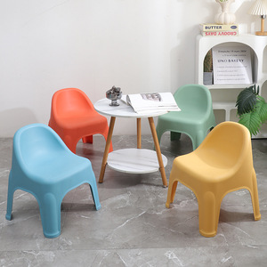 Dossier en plastique PP de conception créative pour meubles de maison pour l'extérieur jardin balcon salon sièges <span class=keywords><strong>salle</strong></span> <span class=keywords><strong>à</strong></span> <span class=keywords><strong>manger</strong></span> chaise usage - Product Image 2