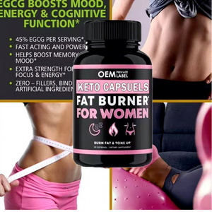 Kapsul Diet Keto Vegan Ausreson Bhb <span class=keywords><strong>Pil</strong></span> Pembakar Lemak Pelangsing Cepat Suplemen Pembakar Lemak Malam Hari Kapsul Keto Bhb - Product Image 4
