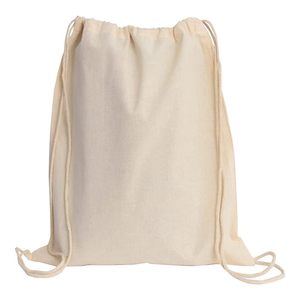 Bolsa de Lona Ecológica con Cordón, Producción al por Mayor con Marca y Tamaños Personalizados - Product Image 2