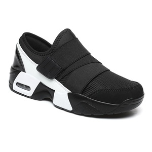 Chaussures légères à embout d'acier pour femmes, tendance mode été automne hiver printemps, baskets de sécurité avec semelle en caoutchouc et tige en PU - Product Image 2