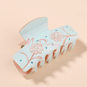<span class=keywords><strong>Mi</strong></span> daiery – pinces à cheveux en acétate <span class=keywords><strong>de</strong></span> cellulose, perle fleur, <span class=keywords><strong>queue</strong></span> <span class=keywords><strong>de</strong></span> <span class=keywords><strong>cheval</strong></span>, mode <span class=keywords><strong>de</strong></span> montage, pince à cheveux pour femmes, vente en gros, 223413 - Product Image 2