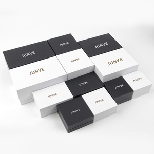 Jewellery Box Custom Logo Jewelry White Small Jewellery Necklace Box Custom Logo Cardboard White Jewelry Boxes For Necklace