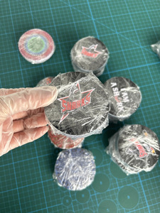 Tem nhãn dán mũ bảo hiểm khúc côn cầu trên băng vinyl chống nước, cắt theo khuôn, in logo thương hiệu BONI tùy chỉnh, số đội, dành cho các sự kiện thể thao - Product Image 6