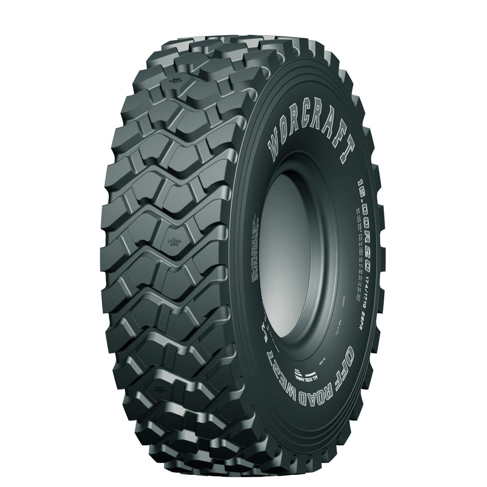 WORCRAFT 425/85R21 off-Road Tyre for KAMAZ Truck - 1 Year Warranty