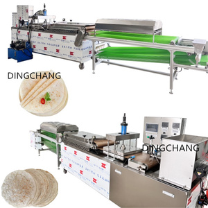 Máquina para hacer cambio de molde personalizable, máquina para hacer Roti holandesa, línea de producción automática para hacer Roti grande, <span class=keywords><strong>pan</strong></span> plano - Product Image 3