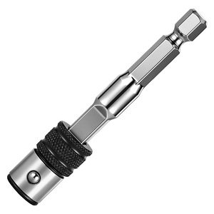 Hex Socket Bit Extension Rod 6.35mm 1/4 In For Electric Drill Industrial Grade Carbon Steel Straight Handle - Product Image 1