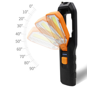 Lampe de travail magnétique LED COB, rechargeable par USB, lampe torche portable pour l'extérieur - Product Image 4