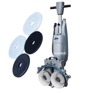 Mini machine à <span class=keywords><strong>laver</strong></span> les sols électrique <span class=keywords><strong>sans</strong></span> <span class=keywords><strong>fil</strong></span> à double moteur avec composants en plastique Moteur central - Product Image 5