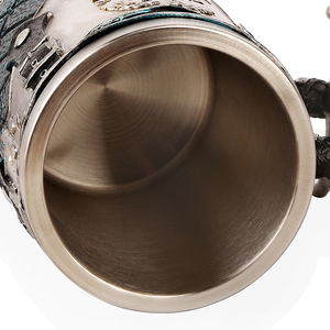 Taza Creativa <span class=keywords><strong>de</strong></span> Resina con Revestimiento <span class=keywords><strong>de</strong></span> Acero Inoxidable, Taza <span class=keywords><strong>de</strong></span> Café, Taza <span class=keywords><strong>de</strong></span> Agua, Rey del Norte, Grifo, Taza 3D - Product Image 6