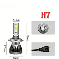 Accessoires LELANPU, kit de conversion 9006, lampe laser mobile, projecteur, ampoules de phare LED 9005 D2S pour voiture universelle