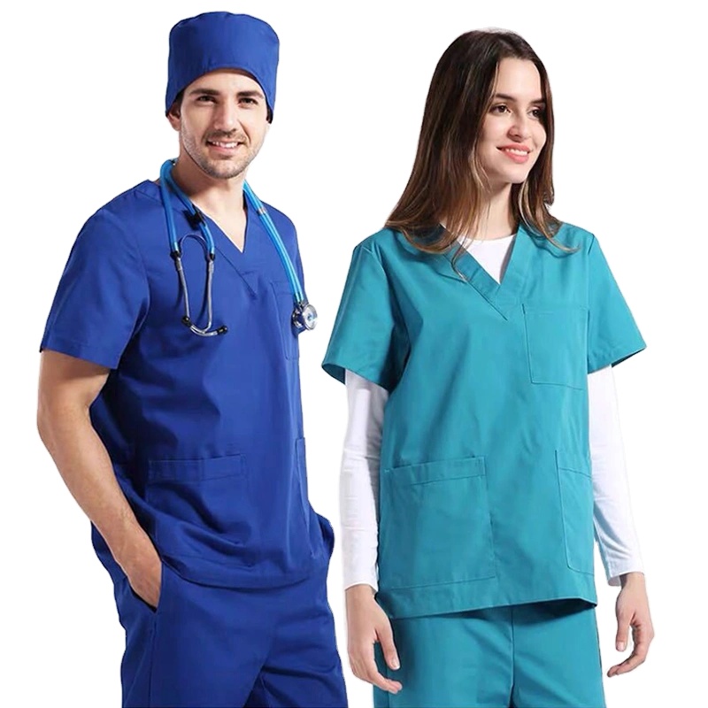 Высококачественный популярный новый дизайн, костюм для больницы, униформа медсестры, хирургический Топ, Униформа, медицинский уход, медицинский уход