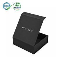 Boîte cadeau pliante magnétique en carton rigide de luxe avec logo personnalisé, recyclable, pour l'expédition à plat, emballage de vêtements