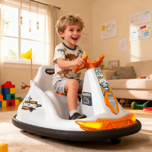 Control remoto para niños Tobbi Power 12 V para autos de batería de 12 V para niños, coche de choque con parachoques - Product Image 3