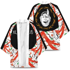 Fitspi venta al por mayor Anime japonés Cosplay <span class=keywords><strong>Haori</strong></span> Kimono Unisex personalizado Dropshipping Kimono ropa - Product Image 6