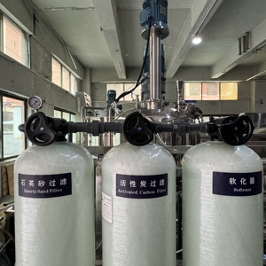 Sistema de purificación de agua de ósmosis inversa industrial Componentes de núcleo de PVC Filtro de arena Sistema de desalinización de agua de mar RO - Product Image 2