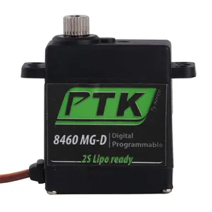 PTK 16g metal gear digital servo 8460 remote control aircraft model 450 electric straight swashplate glider