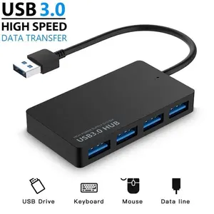 High Speed USB 3.0 4 Ports Expander Usb C Docking Station Multiport Adapter Splitter Multiple USB HUB Type C For Laptop PC