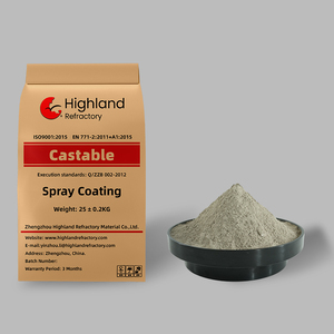 Giá rẻ vữa chịu lửa xi măng 1600 ℃ cao refractoriness vật liệu phun chịu lửa cho nhiệt độ cao lò - Product Image 4
