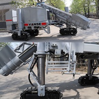 VANSE WS3-14 Polyvalent Route Béton Drainage Fossé Bordure Slipform Machine Bord Pierre Béton Pavé Slipform Machine Prix
