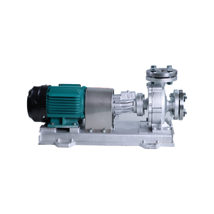 Bomba de aceite térmico de alta temperatura acoplada de una etapa Aulank WRY-H Modelo 5.5kW 2900RPM 12.5 Bar OEM 50HP para transferencia de calor por rodillos - Product Image 1
