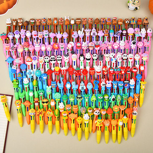 <span class=keywords><strong>Penna</strong></span> a sfera creativa carina da 0.5mm <span class=keywords><strong>per</strong></span> studenti della scuola primaria Multi-colore stampa cartone animato scritta in plastica Multi-testa - Product Image 6