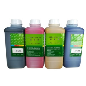 Tinta solvente ecológica para impresoras de cabezal de impresión I3200/5113 DX5 tinta de publicidad CMYK 4 colores para uso en interiores y exteriores tinta de impresora - Product Image 1