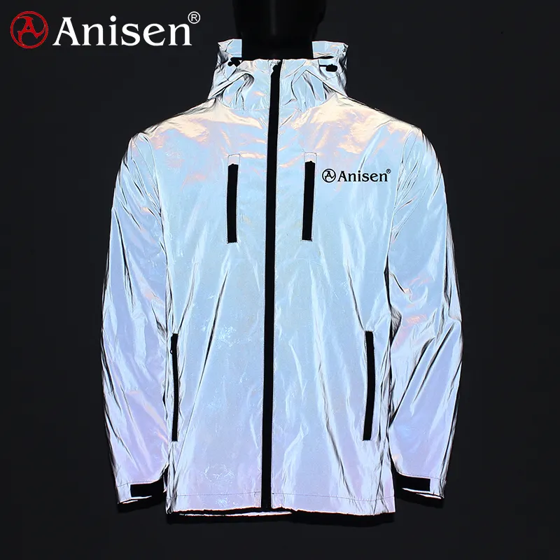 50% Off New Style Running Riding Windbreaker Jacket, 3M Reflective Outdoor Waterproof Men Reflective Jacket