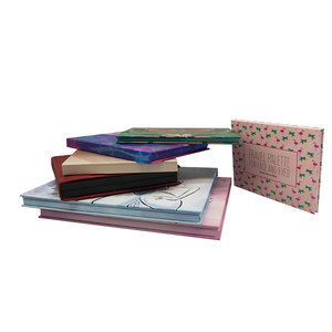 Wholesale Custom Printed Cosmetic Palette Packaging Empty <b>Magnetic</b> Flip Gift Rigid Cardboard Makeup Palette Eyeshadow Packaging - Product Image 6