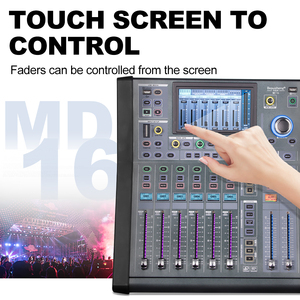 Console audio numérique professionnelle OEM MD16 18 canaux, mixeur audio DJ numérique - Product Image 3