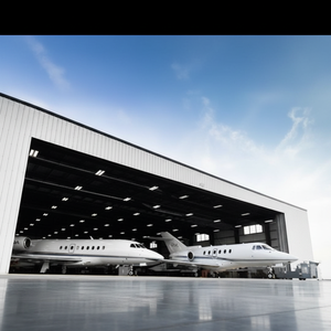 Hangar Prefabricado de Acero de Gran Envergadura (80x90m) para Aviones en Brasil, Económico para Almacenamiento y Estacionamiento de Aviones - Product Image 4