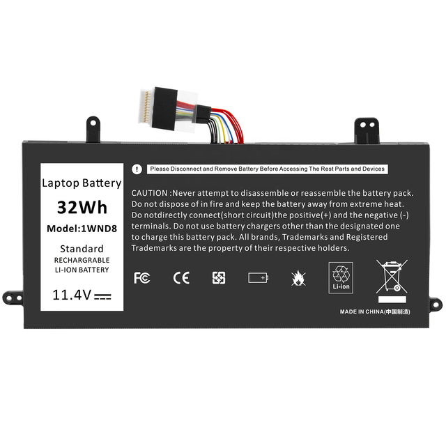 Laptop Battery  Replacement Latitude 5285 5290 2-in-1 Battery T17G 1WND8 Notebook Computer  Battery