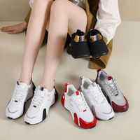 Sneakers athlétiques rétro unisexes en cuir synthétique à lacets, chaussures décontractées pour un usage quotidien