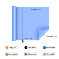 Vinyle PVC brillant HONGCAI de haute qualité pour vêtements, vinyle thermocollant pas cher pour la sublimation, vinyle HTV transparent