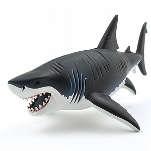 Edição limitada <span class=keywords><strong>Shark</strong></span> Week Collectibles 3D Custom Toy Pvc Soft Designer Art Vinyl <span class=keywords><strong>Shark</strong></span> Toy - Product Image 2