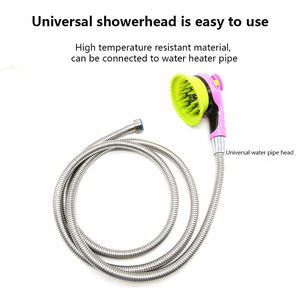 Brosse de massage et de lavage pour <span class=keywords><strong>animaux</strong></span> de compagnie en silicone, peigne de douche pour l'élimination des poils, brosse <span class=keywords><strong>SPA</strong></span> pour shampoing, pour le bain des chats et chiens - Product Image 5