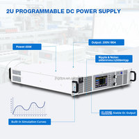 Fuente de Alimentación Programable de CC para Montaje en Rack 2U PDS2200-80D 200V 80A 6KW, Compatible con Programación en Línea de Onda Arbitraria, Alto Voltaje