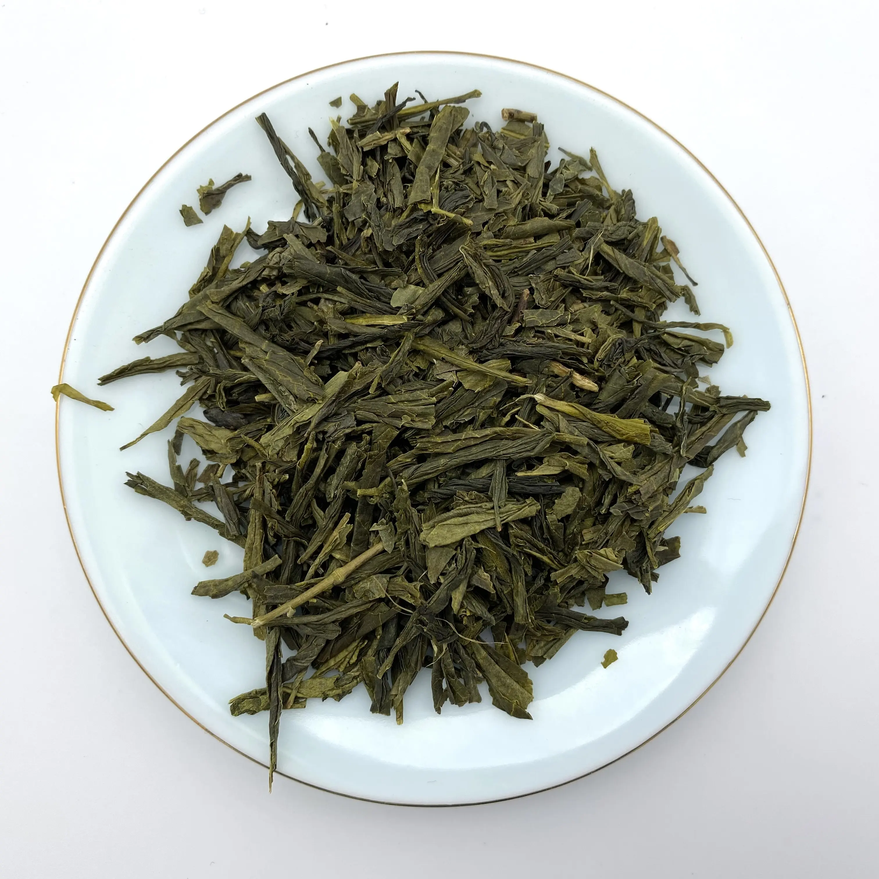 Sencha-té verde chino, auténtico y fresco, marca de hojas sueltas, té orgánico a precio de fábrica