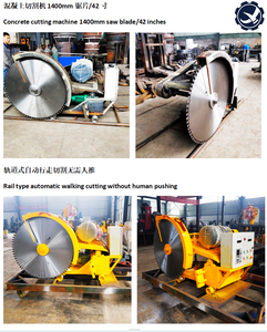 モバイルコンクリートソー1800mmブレード遠隔操作自動歩行式切断機（建設現場用） - Product Image 6