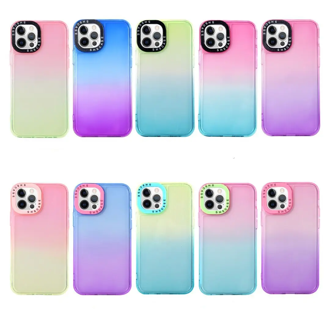 GSCASE 2MM TPU Fashion Phone Case For Iphone For Xiaomi note 10 Pro Redmi Mi 11 note 12 Poco x3 Note 9 Back Cover For Samsung