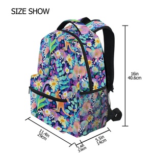Australian Artist Design 16" Custom Design Hiking Travel Leisure Carry-on Durable School Bag Casual Sports <b>Student</b> <b>Backpack</b> - Product Image 3