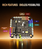 Contrôleur de vol SpeedyBee F405 AIO V2 35A 40A 3-6S 25.5x25.5mm STM32F405 ICM42688P pour systèmes de montage DIY de drones de course FPV