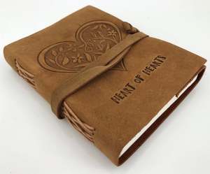 Handmade Celtic tim dập nổi da ràng buộc Tạp Chí cổ điển máy tính <span class=keywords><strong>x</strong></span>ách tay lớn với trang trống cho nam giới và phụ nữ Nhật ký Cá Nhân - Product Image 2