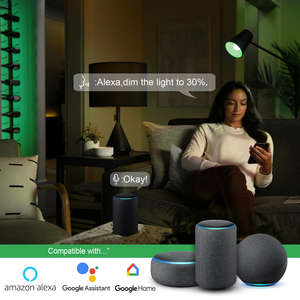 Best Quality Hot Sale Google Home Alexa Dimmable 120V A19 9W Wifi Bombilla Inteligente Smart Color <strong>Bulb</strong> - Product Image 5