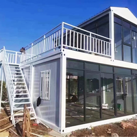 Petites mini maisons modulaires préfabriquées en conteneur à vendre Préfabriquées de luxe mobiles bon marché