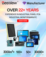 Nuevo Monitor Industrial para Interiores de 27 Pulgadas, IPS, IP65, Resistente al Agua, con Pantalla Táctil Capacitiva, Interfaz DP, Altavoz Integrado y Alto Brillo
